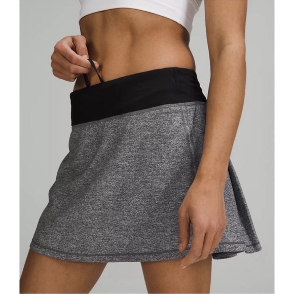 Lululemon Athletica Black and Gray Athletic Shorts - Picture 2 of 8